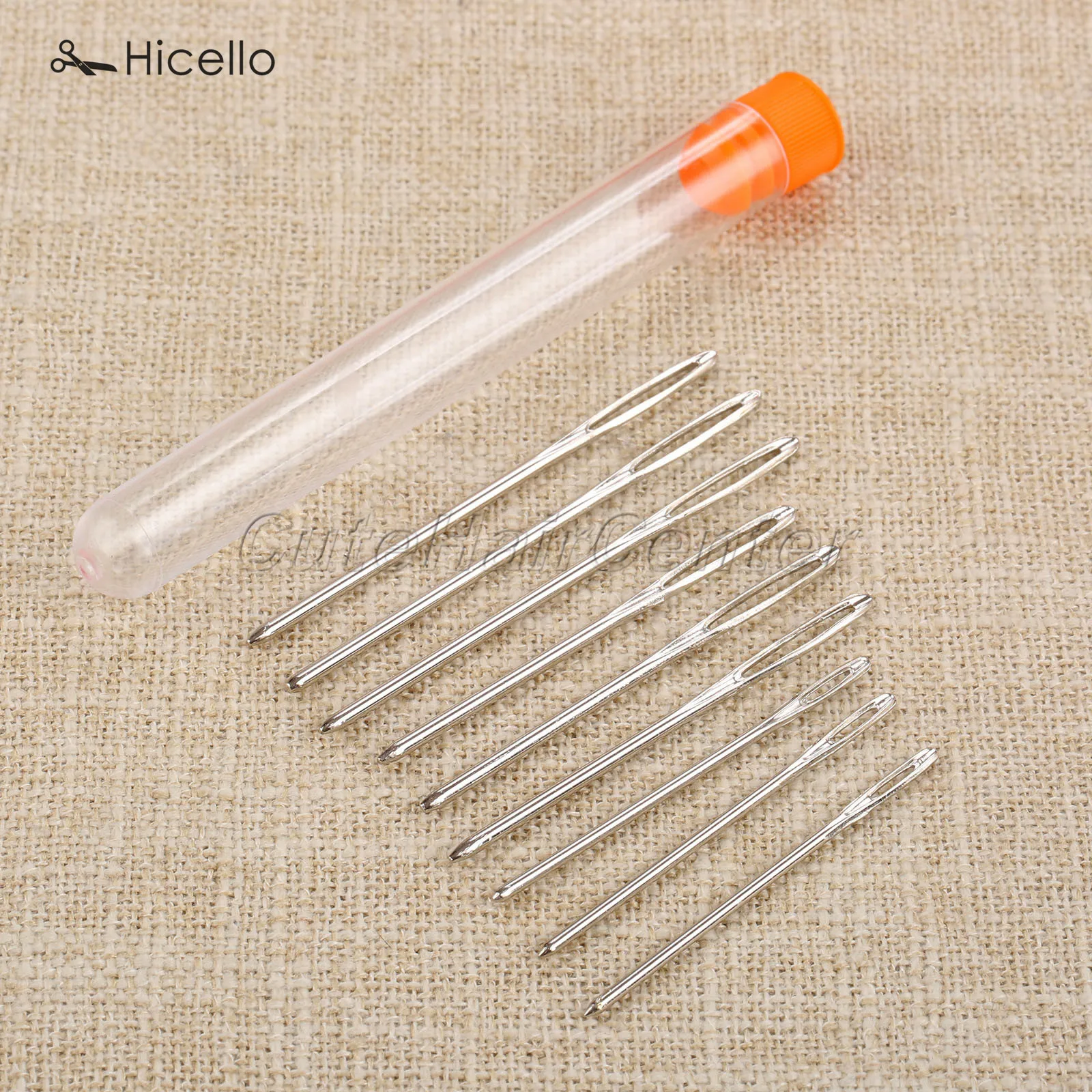 9 шт. металлические спицы для больших глаз нержавеющая сталь 5 2/6/7 см инструменты