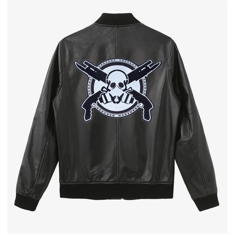 Нашивки с вышивкой черепа для мотоцикла клуба байкера 11 8 дюйма 30 см * 22 | Дом и сад