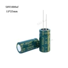10 шт. Алюминиевый Электролитический Конденсатор 1000 мкФ 50 в 13*25 мм, радиальный электролитический конденсатор frekuensi tinggi
