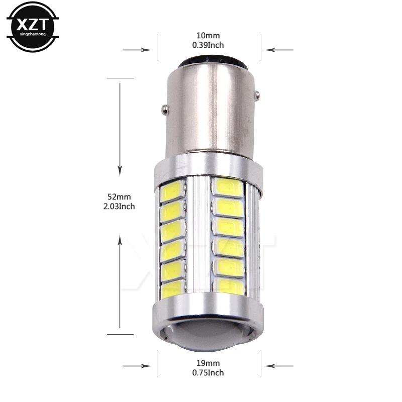 S25 P21W 1156 BA15S 5630 33SMD 5730 светодиодный высокое Мощность авто лампы светильник 33 белый