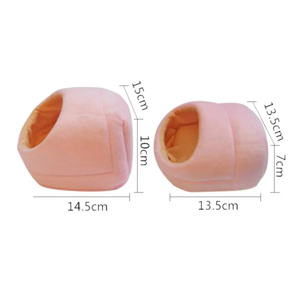 

Hamster Nest Pet House Lovely Warm Small Animal Bed Mat Hamster Chinchilla Rabbit Nest Pet Supplies Guinea Pig Soft Pet House