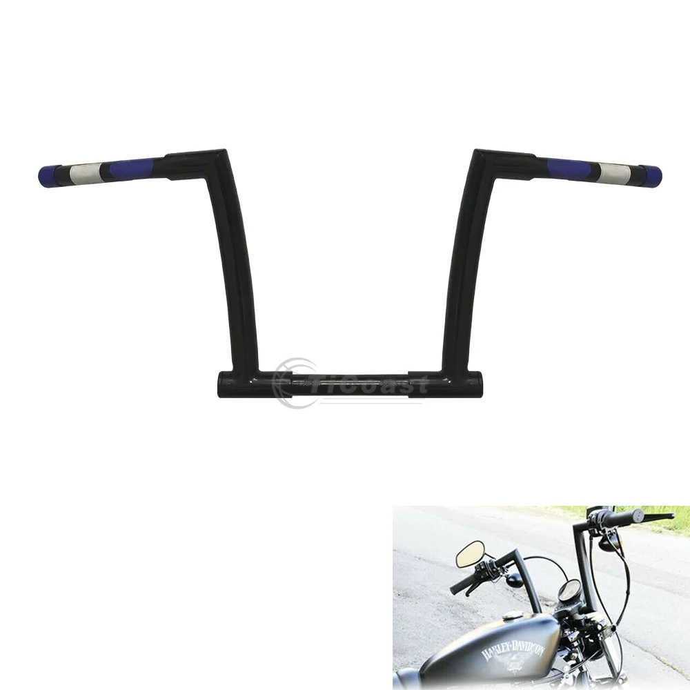 

Руль мотоциклетный 1 дюйм, 25 мм Z-образный, для Harley Sportster XL883 XL1200 X72Dyna Low Rider Street Bob Road King