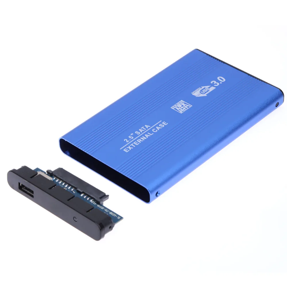 2 5 дюймов USB 3 0 SATA III внешний жесткий диск HDD 1 ТБ Корпус чехол HD супер Скорость для