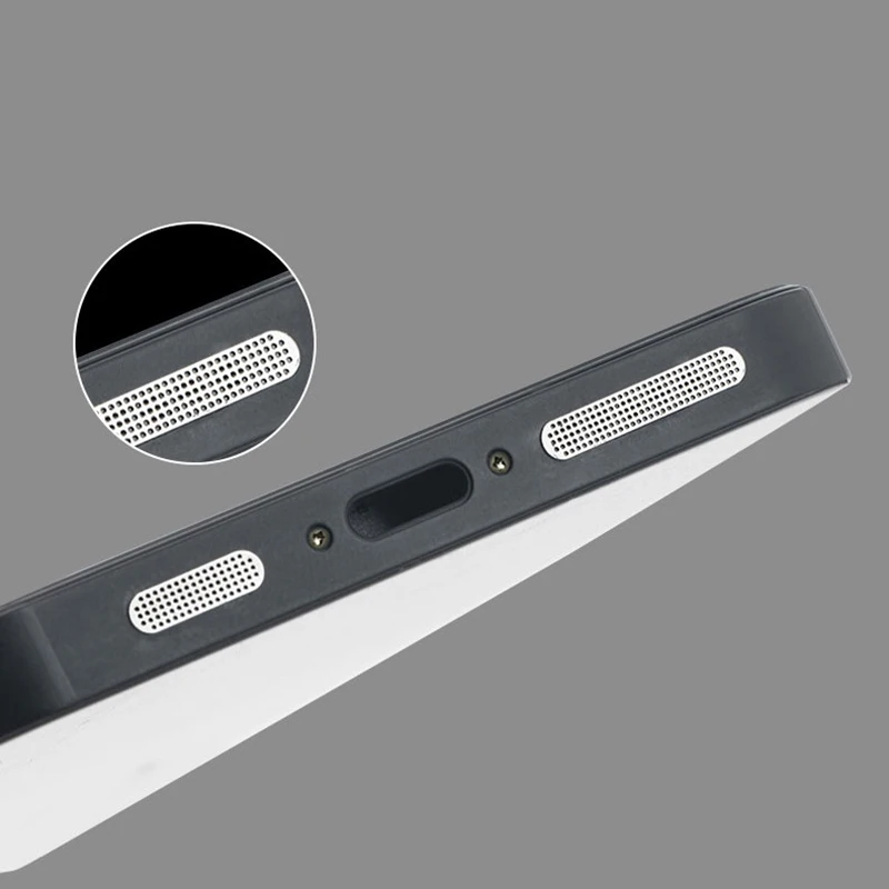 8 шт. пылезащитные металлические наклейки для IPhone 12 Pro Max | Мобильные телефоны и