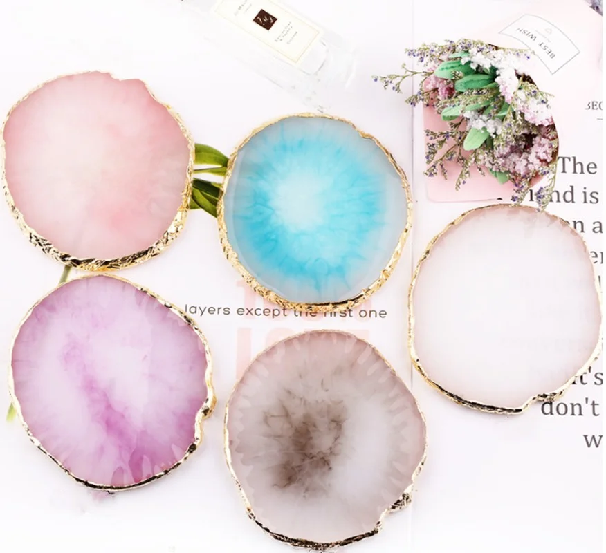 Полимерная Палитра для ногтей круглая витрина ювелирных изделий ожерелье кольцо