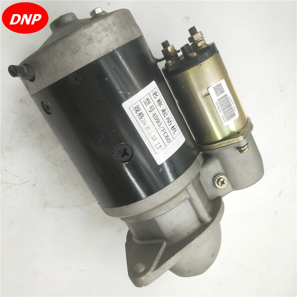 DNP Starter Motor 600-813-2151 For Komatsu Excavator Compressor Engine 4D95/FC60 24V 9T 3.5KW |