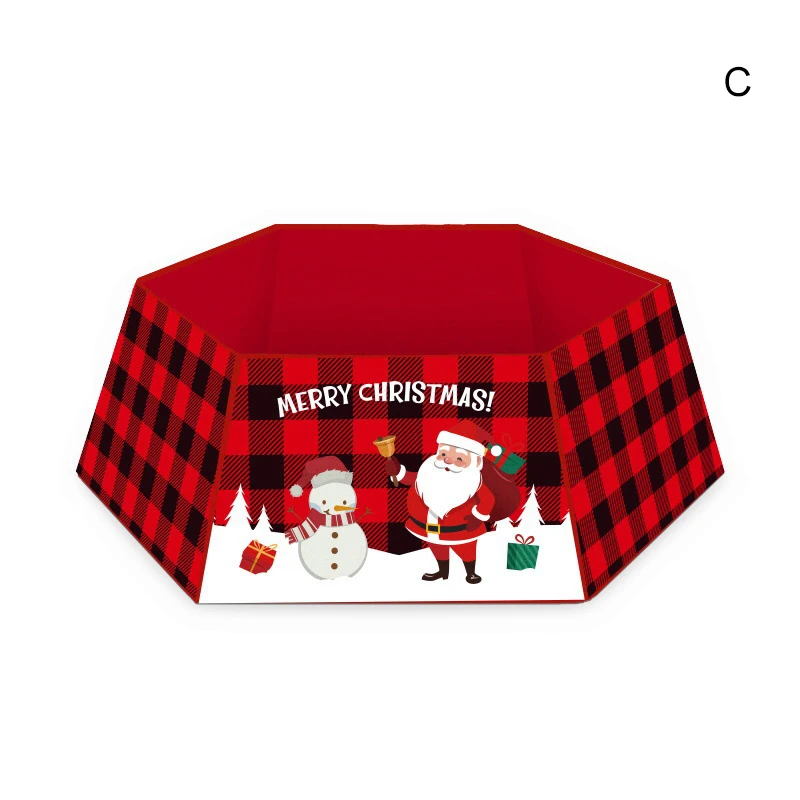 

Фартук Рождественский декоративный, юбка для елки, украшение для дома, ресторана