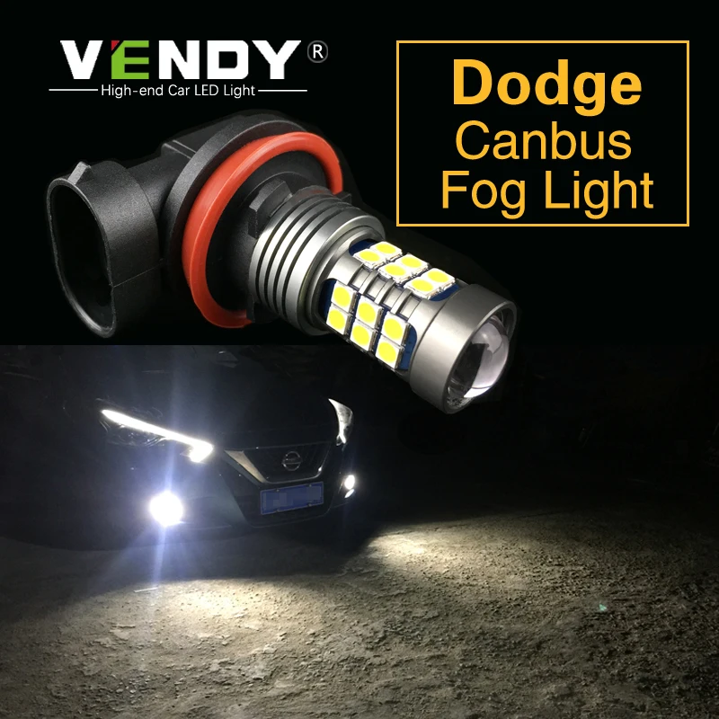 1 шт. светодиодный льные светодиодные лампы H8 H11 H10 9145 9006 HB4 PSX24W 2504 для Dodge Challenger