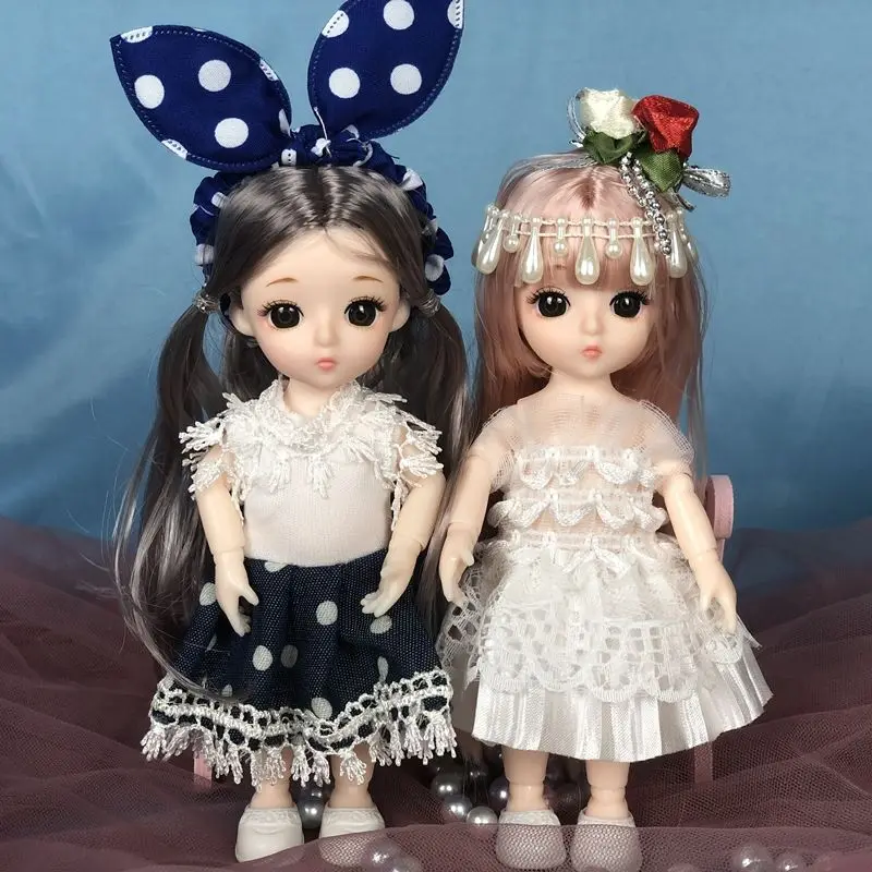 

Кукла шарнирная с подвижными суставами, 16 см, 2 шт.