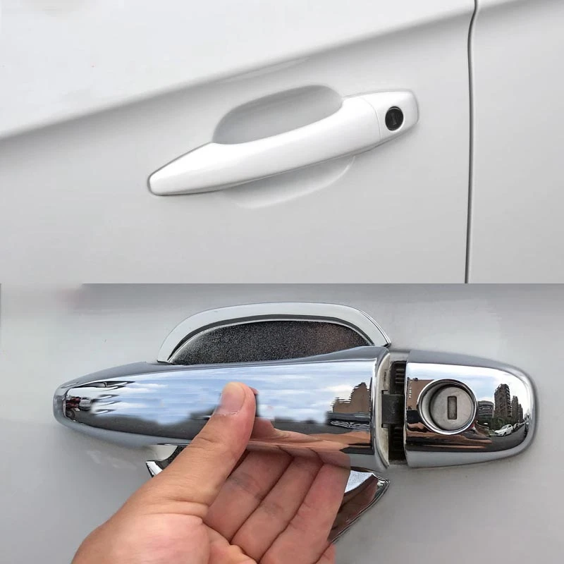 Для Citroen C-Elysee 2012-2019 ABS хром внешняя зеркальная крышка отделка украшение молдинг