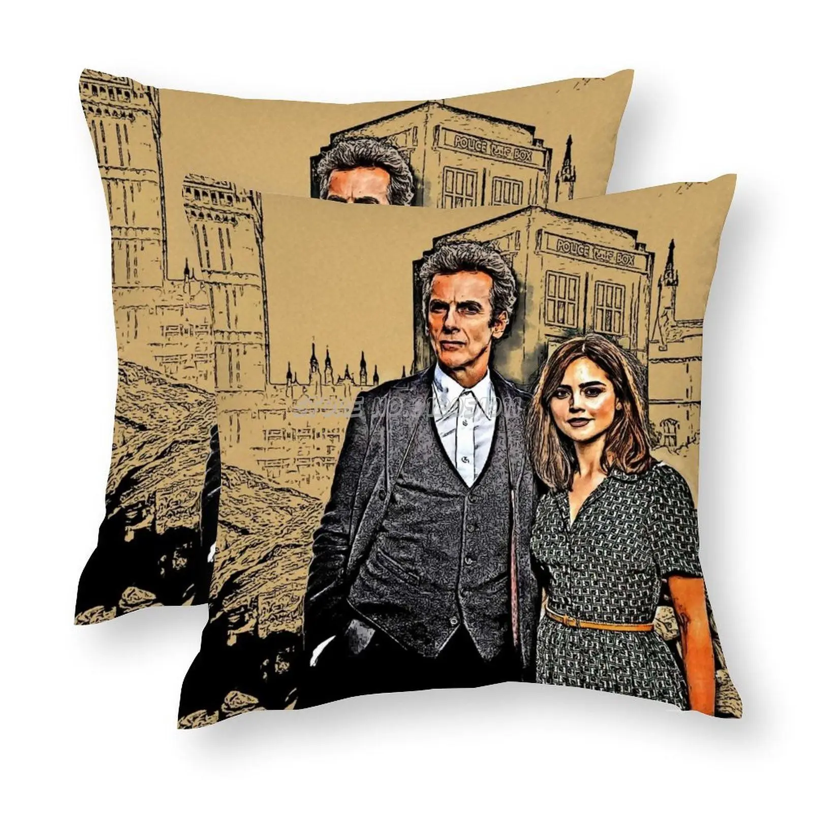 И Clara смешанные подушка чехол серии для искусства Спальня в Гостиная домой зал