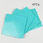 4 шт. 5 мм шарики Hama синий пегборд 14,5 см шаблон доска пиксельное искусство Железный пазл квадратный инструмент DIY фигурки материал доска Perler бусины