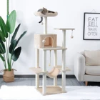 Деревянная мебель для кошек, башня для лазания, деревянная Когтеточка, игровой дом, башня для кошек, мебель площадка для игр домашних животных