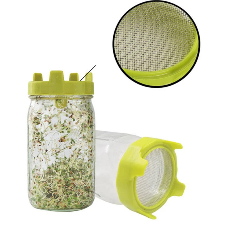 Набор крышек для прорастания семян банки проращивания с коррозионно-стойкими