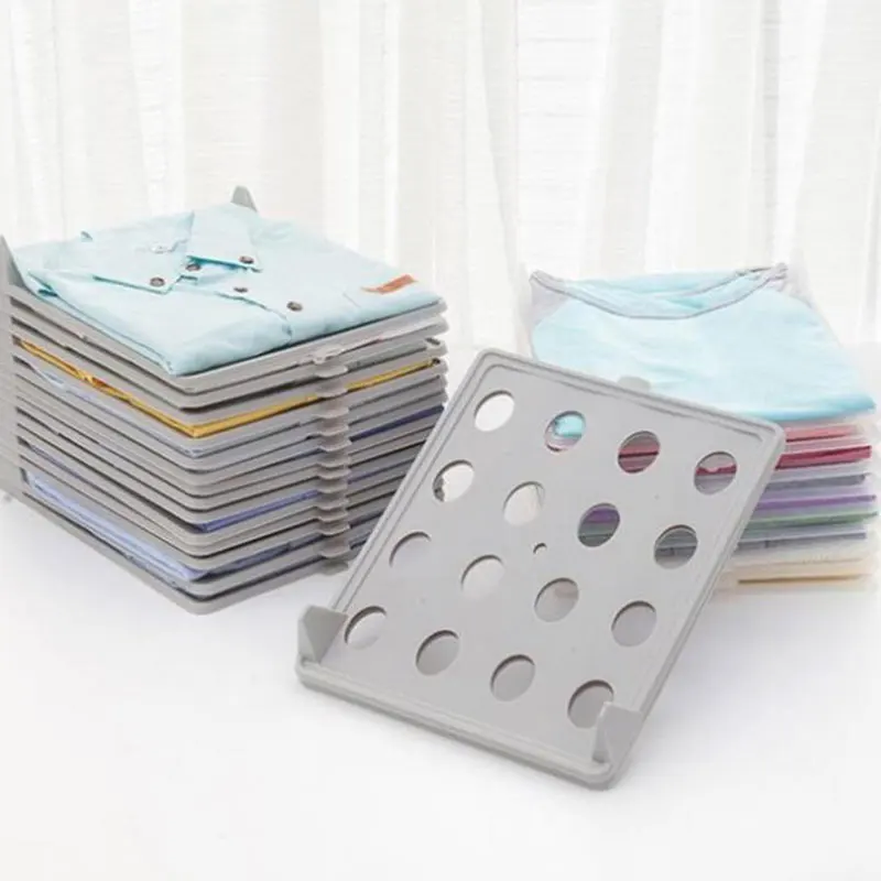 

10pcs 5pcs Shirt Organizer T Shirt Folder Board Clothing Dividers Stackable T Shirt Document Lazy Folding Board Organizers