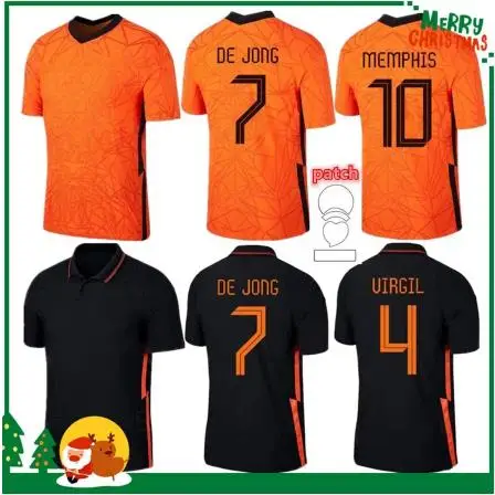 

Camisetas de fútbol de Países Bajos, 2021 F. Camisa DE fútbol de JONG Holland para hombres, uniformes para adultos, VAN DIJK, VI
