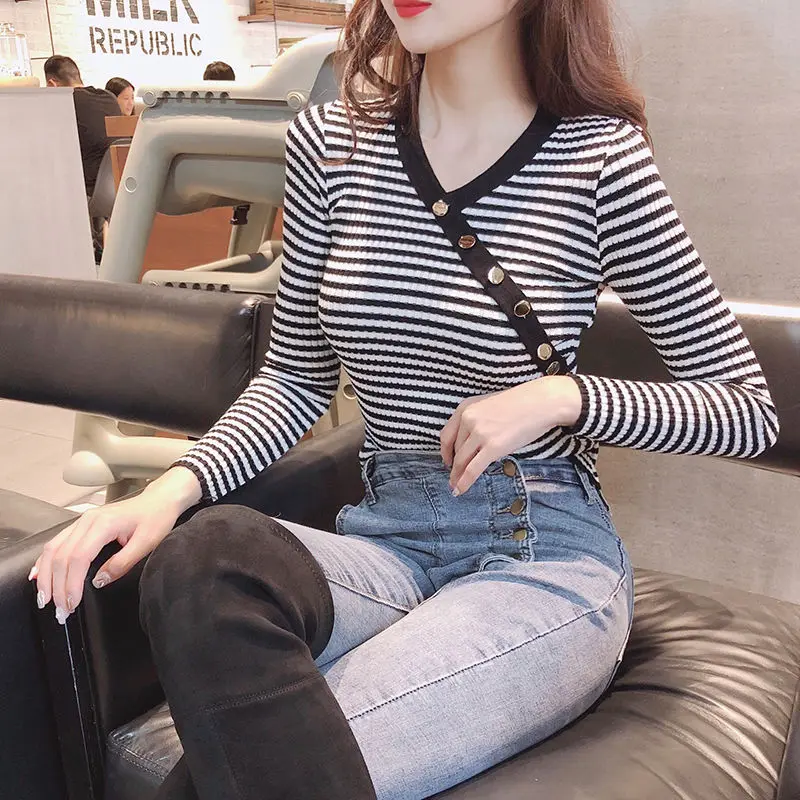 

Autumn Sweater Tops Women's Slim-Fit Jumper Woman Sweaters Femme Chandails Pull Hiver