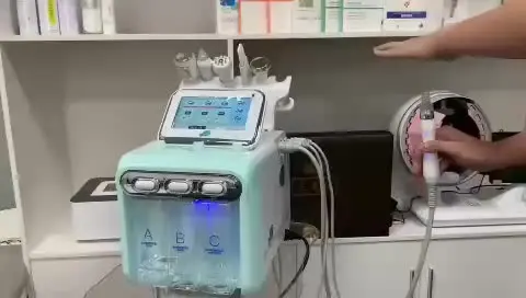 

Гидроаппарат для лица, вакуумный прибор для удаления черных точек 6 в 1 h2o2, гидроаппарат для лица