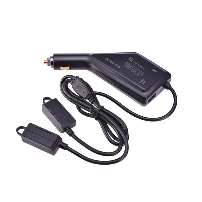 YX 2 в 1 Автомобильное зарядное устройство с USB портом зарядка аккумулятора для