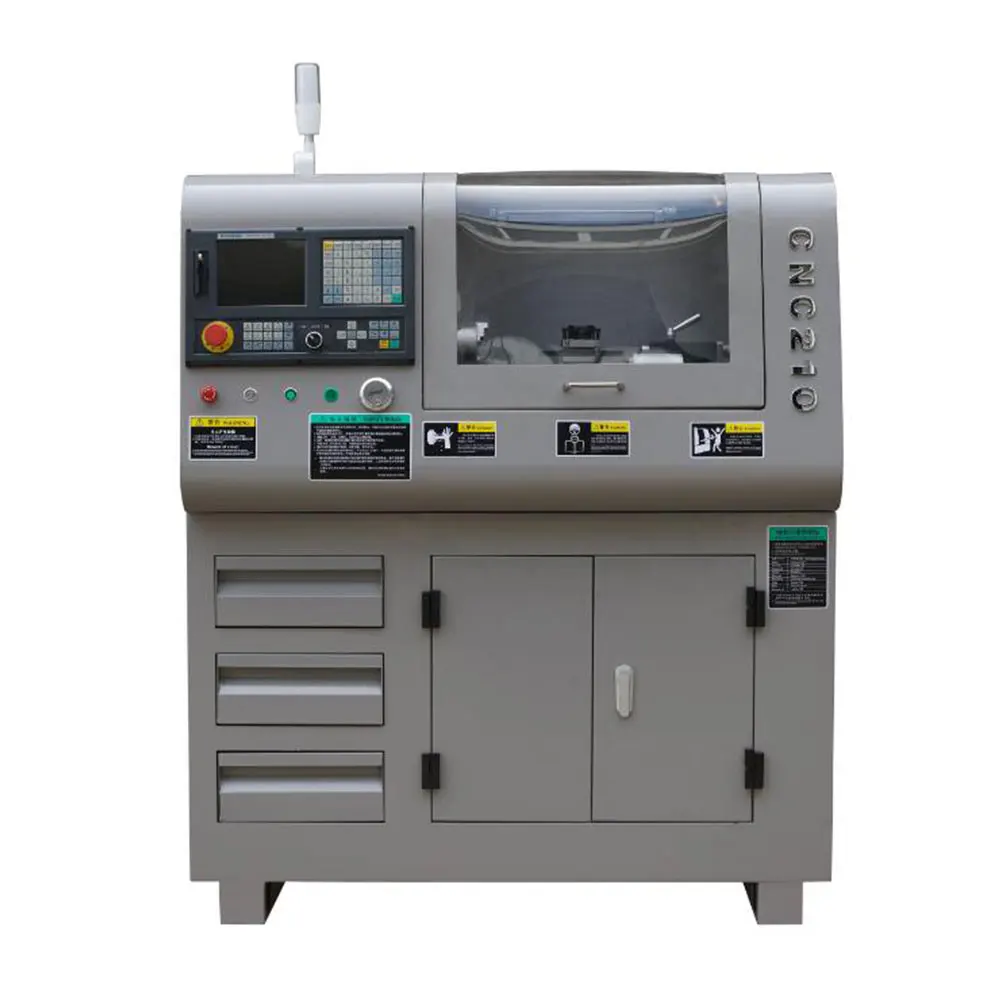 CNC210 токарный мини станок с ЧПУ контроллером 990TDB|Станок| |