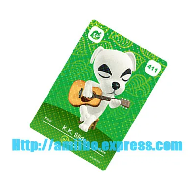 

411 K.K. Слайдер серии 5 животных NFC печатная карта NTAG215 печатная карта