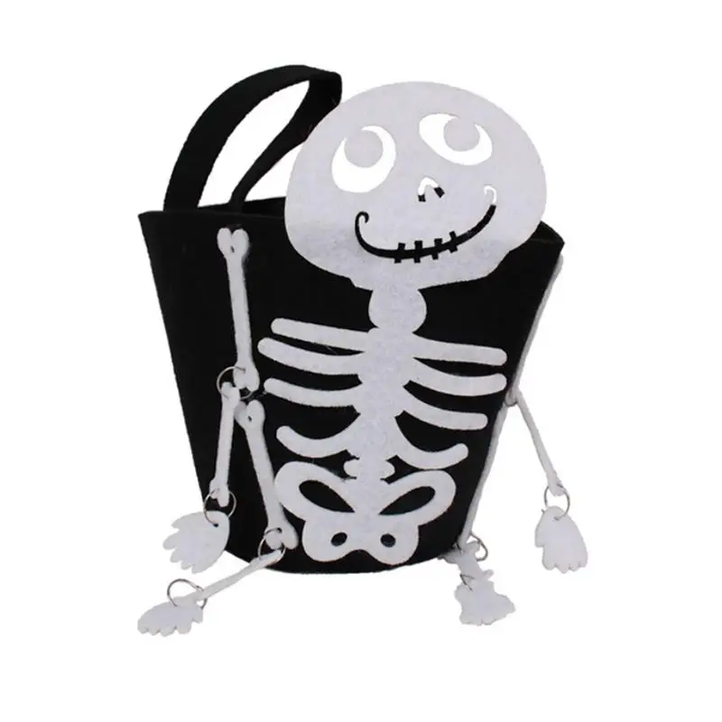 5 шт. нетканый детей тыква сумка Хэллоуин Портативный тыквы Тыква Happy Halloween