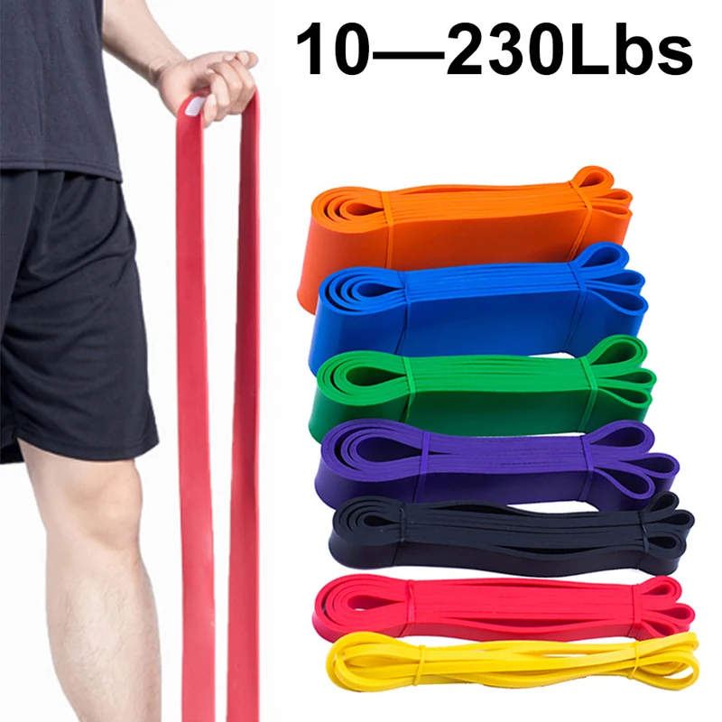 Natural Latex Resistance Bands Unisex Home Gym Exercise Workout Elastic Rubber Loop Band for Fitness Equipment Training Expander | Спорт и