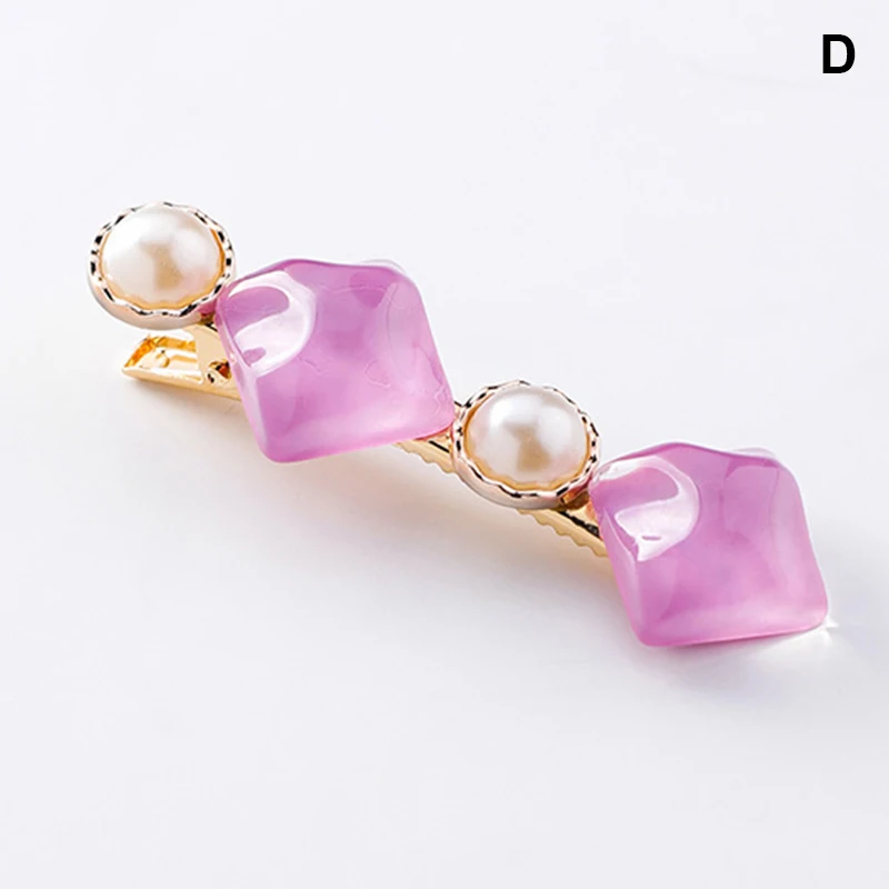 

Hot Sale Ladies Girls Hair Clips Square And Round Shaped Simple Chic Hairpins For Hair Decor Girls Hair Accessories