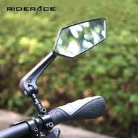 bicycle rear view mirror bike cycling clear wide range back sight rearview reflector adjustable handlebar left right mirror