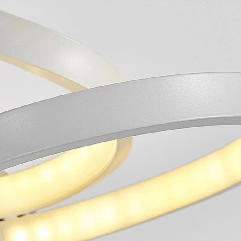 

9W Fashion LED Stair Lights Bedside Lamp Ceiling Light RGB Speaker Dimmer Wall Lamp Installation Light - White