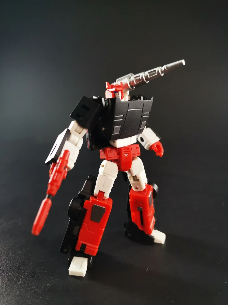 MS Toys трансформер B07B MSB07B MSB04 вытираемая черная пушка мини Экшн фигурка Робот