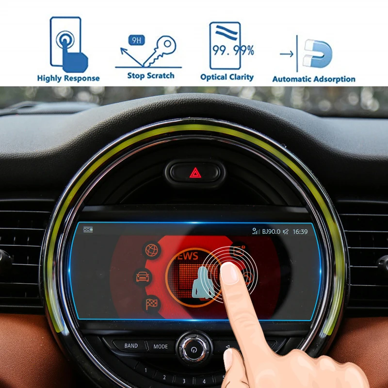 Для BMW MINI Cooper F54 F55 F56 F57 F60 Автомобильная навигационная пленка для экрана протектор