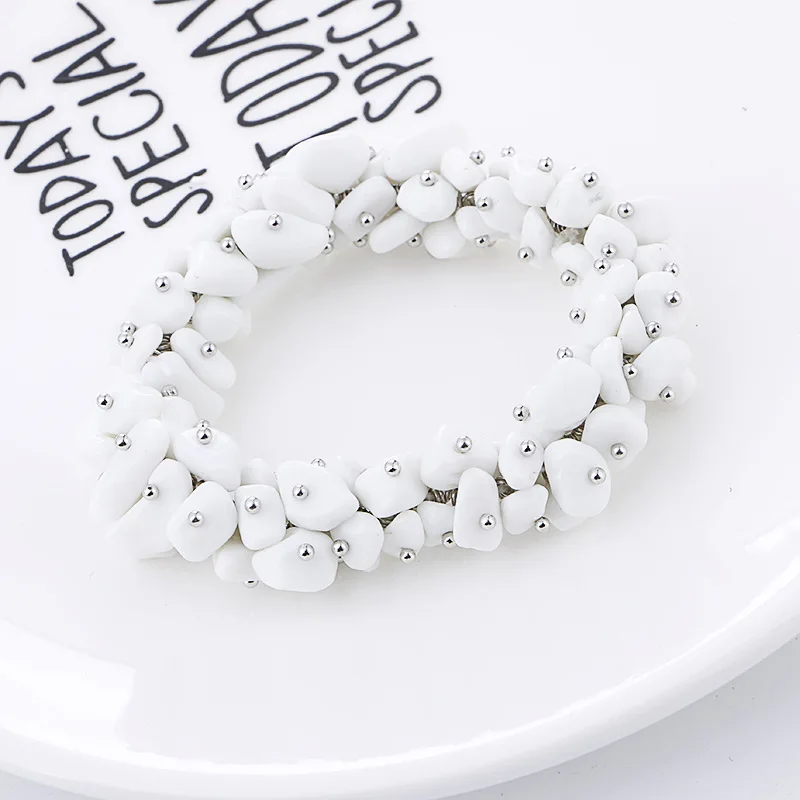 Модные корейские популярные ювелирные изделия браслет из натурального камня