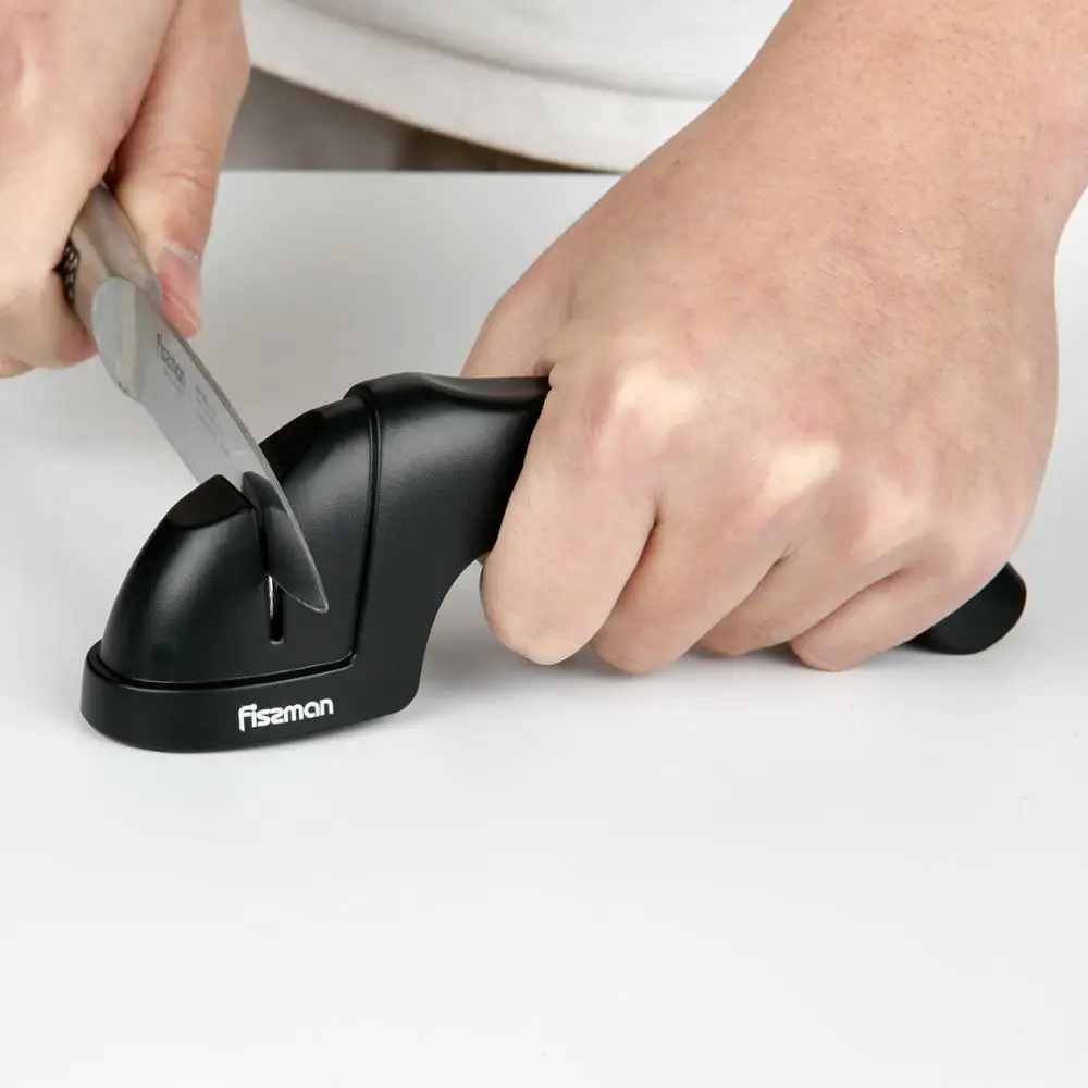 Точилка для ножей Fissman шлифовальные ножи Алмазный керамический камень кухонный