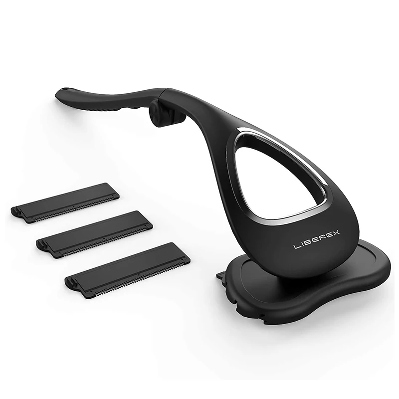 Liberex Бритва для мужчин складной триммер Регулируемая длинная ручка бритвы