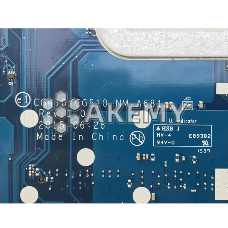 Материнская плата для ноутбука For Lenovo Ideapad 100 15IBD 5B20K25458 SR23Y I5 5200U CG410/CG510 NM