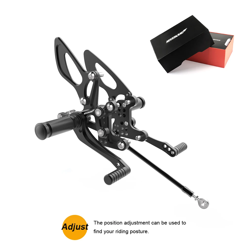 

Motorcycle Footrest Pedal Foot Pegs For TRIUMPH T595 T509 955i SPEED TRIPLE 2002 2003 2004 2005 2006 2007 2008 2009 2010