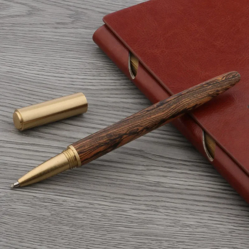 

Золотые деревянные шариковые ручки Chouxiongluwei
