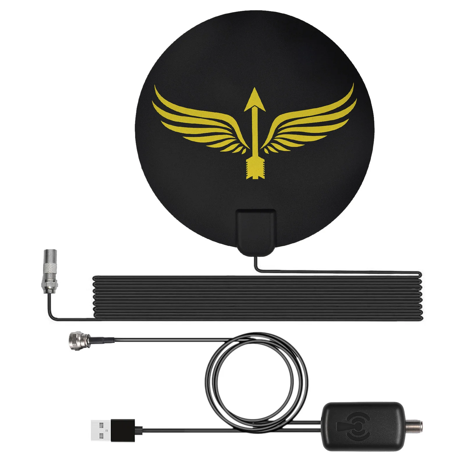 

Indoor 2000 Miles Digital Antena TV Aerial Amplified HDTV Antenna 4K DVB-T2 4K Full HD Channel Moon Image & Sound Quality