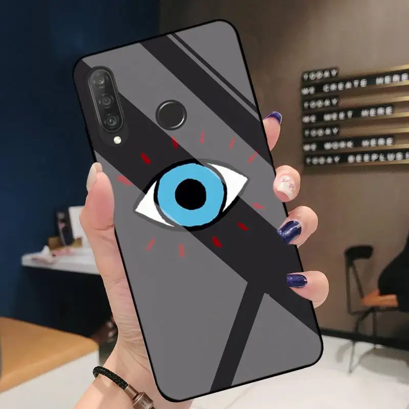 

Cat Dollar Painting Funny Design Phone Case For Huawei P10 20pro 30lite Mate 9 10lite 20pro Honor 7A 8X 9 Nova3i Tempered Glass