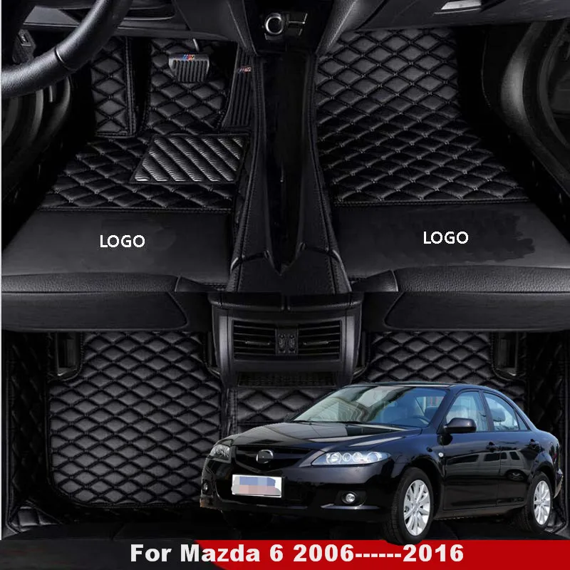 

Автомобильные коврики для Mazda 6 2016 2015 2014 2013 2012 2011 2010 2009 2008 2007 2006 аксессуары для автомобильного интерьера защитные коврики