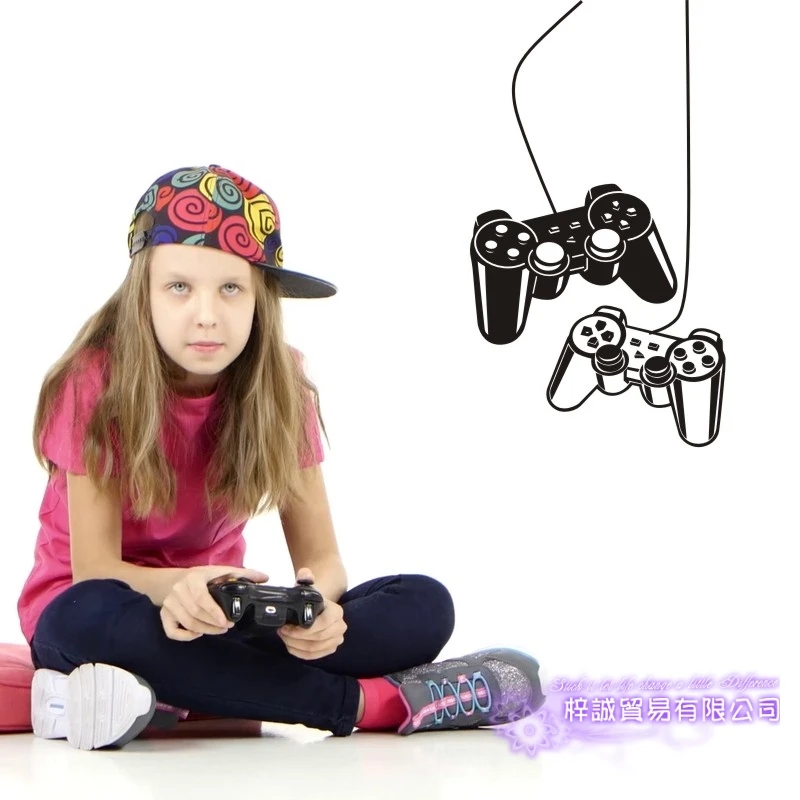 

Video Game Sticker Play Decal Gaming Posters Gamer Vinyl Wall Decals Parede Decor Mural Video Game Decal