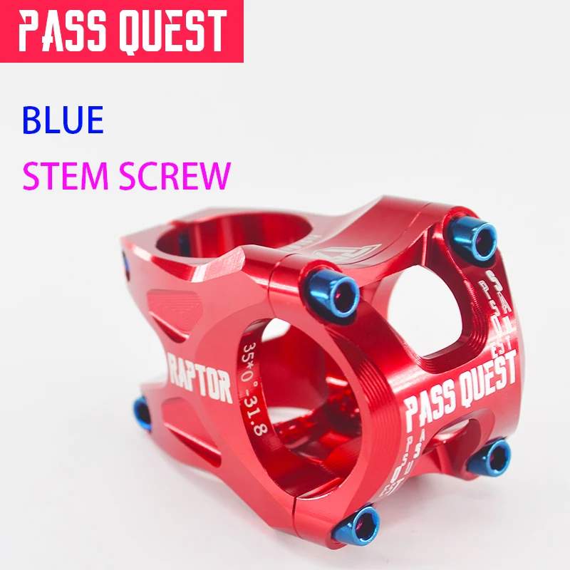 Pass Quest сверхлегкий алюминиевый сплав титановое покрытие цветные винты для руля
