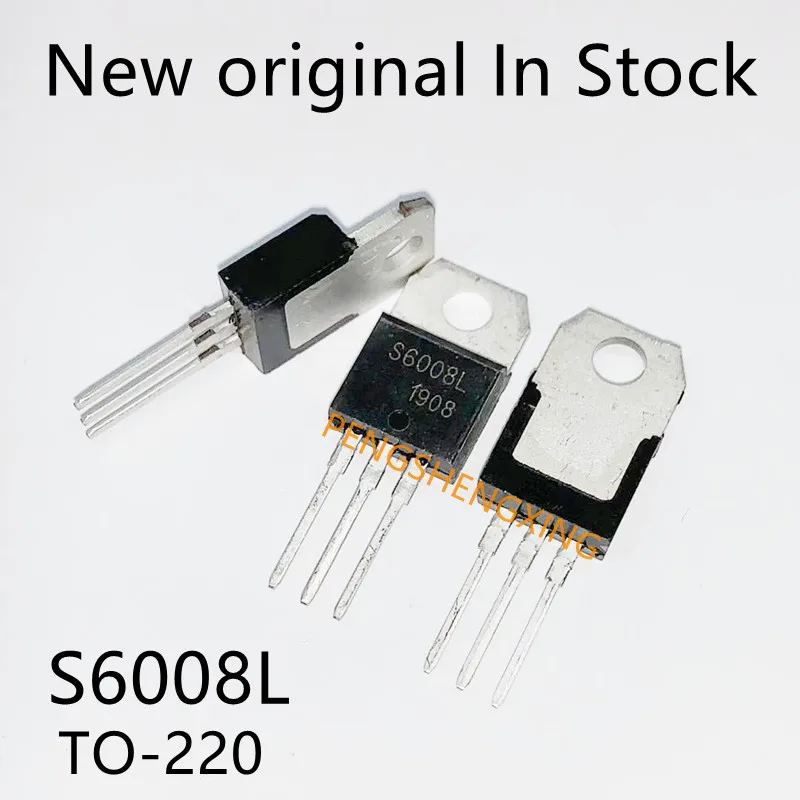 10 шт./лот S6008L односторонний Тиристор 600 в 8A TO-220 новый оригинальный точечный
