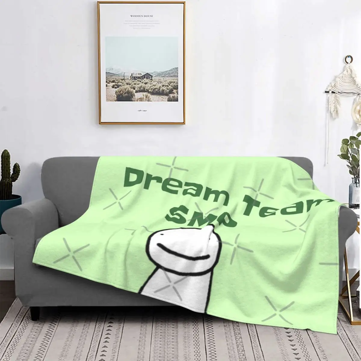 

Одеяло Dream Team Smp, покрывало для кровати, плед, муслиновое тепловое одеяло в клетку, роскошное пляжное полотенце