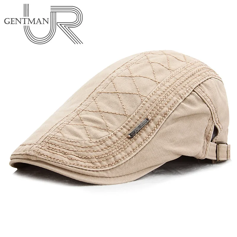 

Береты унисекс, однотонные, регулируемые, летние, хлопковые