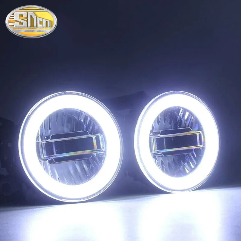 

SNCN Safety Driving LED Angel Eyes Daytime Running Light Auto Bulb Fog lamp For Subaru Forester XV Outback BR-Z