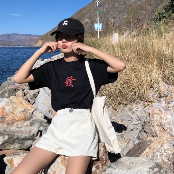 Летние женские джинсовые шорты 2020 Новое поступление высокая эластичная талия