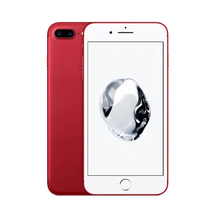 Смартфон,, Apple iPhone 7 plus, iOS, четырехъядерный процессор, A10 ram, 32 ГБ, 128 ГБ, 256 ГБ rom, двойной, МП, LTE, мобильный телефон, 3 ГБ - Цвет: Red