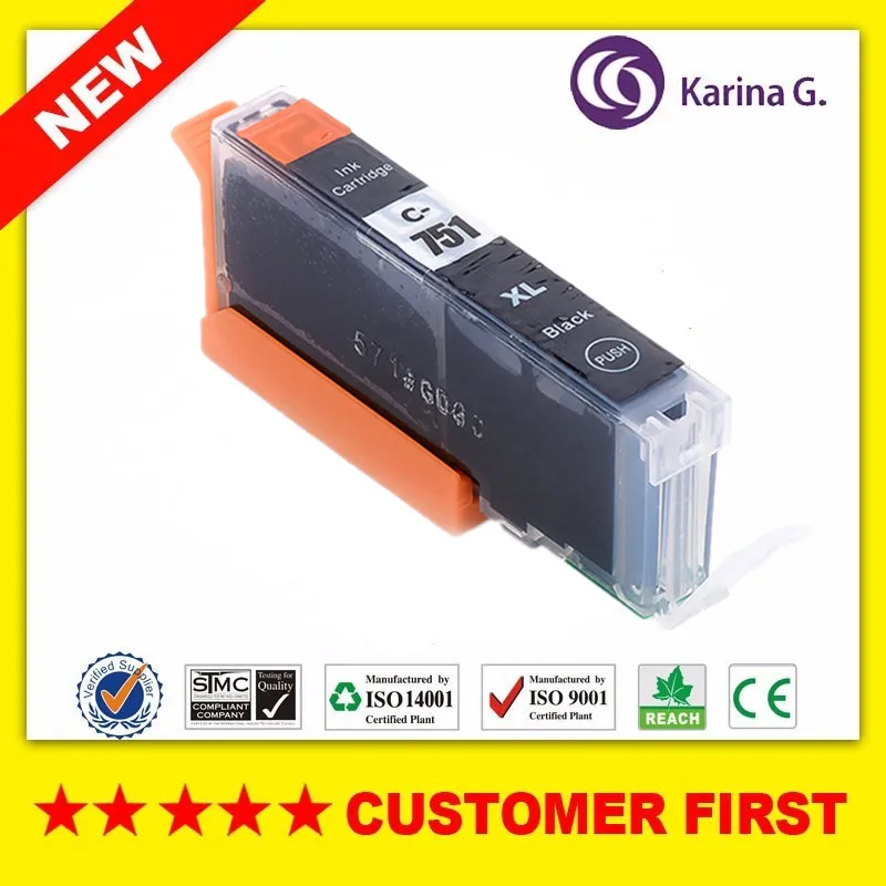 Картридж совместимый с Canon PGI750 CLI751 для PIXMA MG6370 MG7170 MG7570 IP8770 и т. д. | Компьютеры офис
